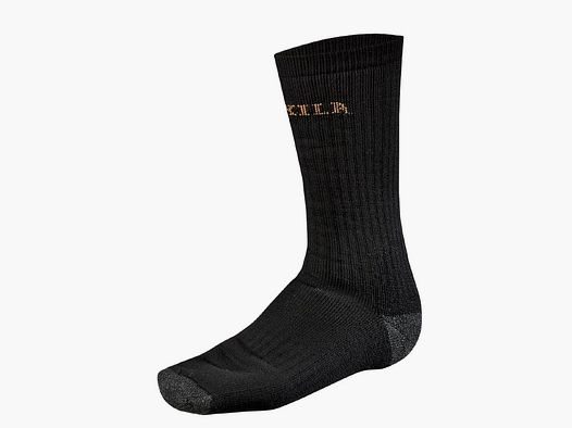 Härkila Expedition Jagdsocken schwarz kurz