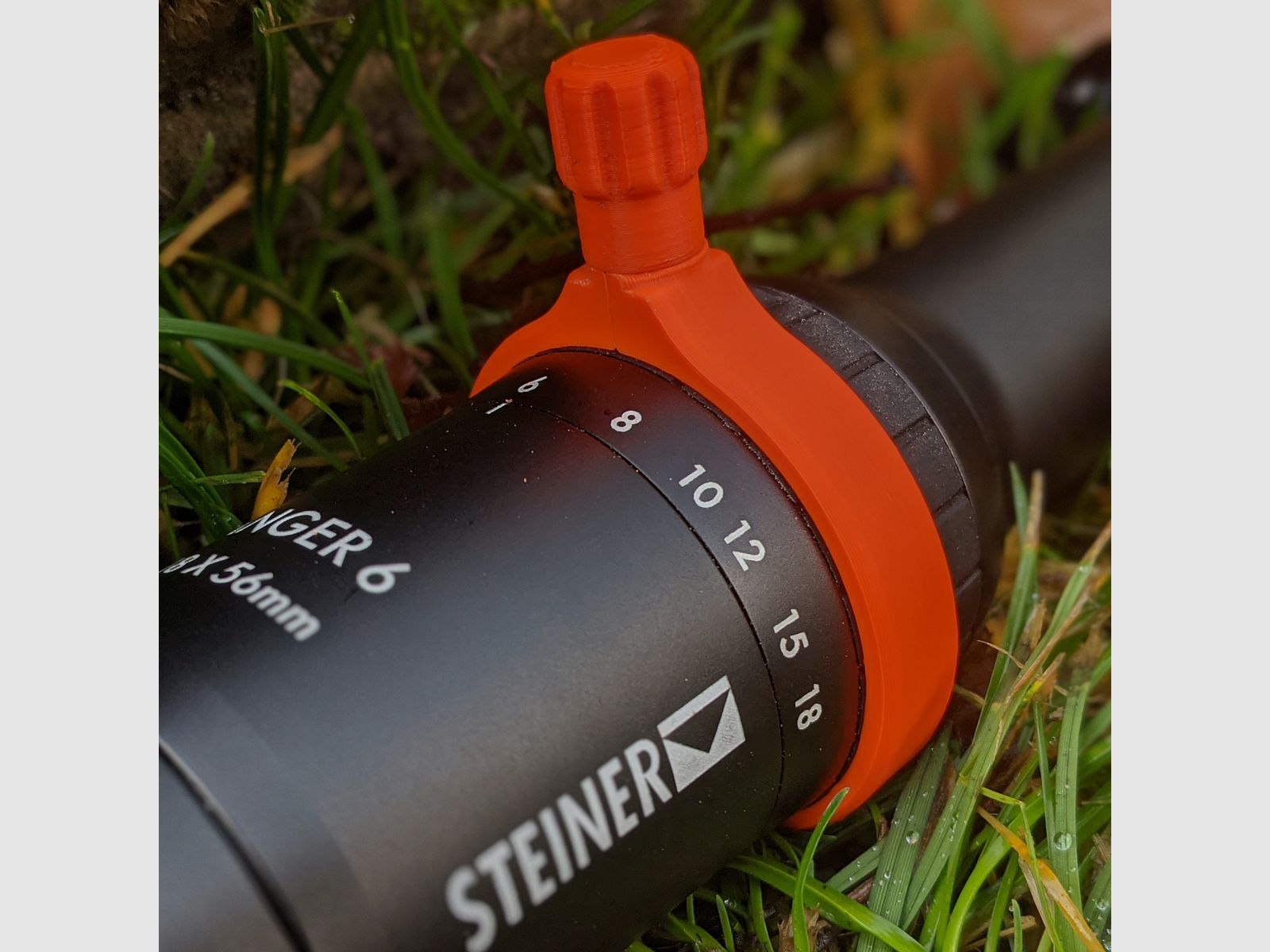 Para Steiner Ranger 6: Palanca de ajuste rápido del visor para la configuración de aumento