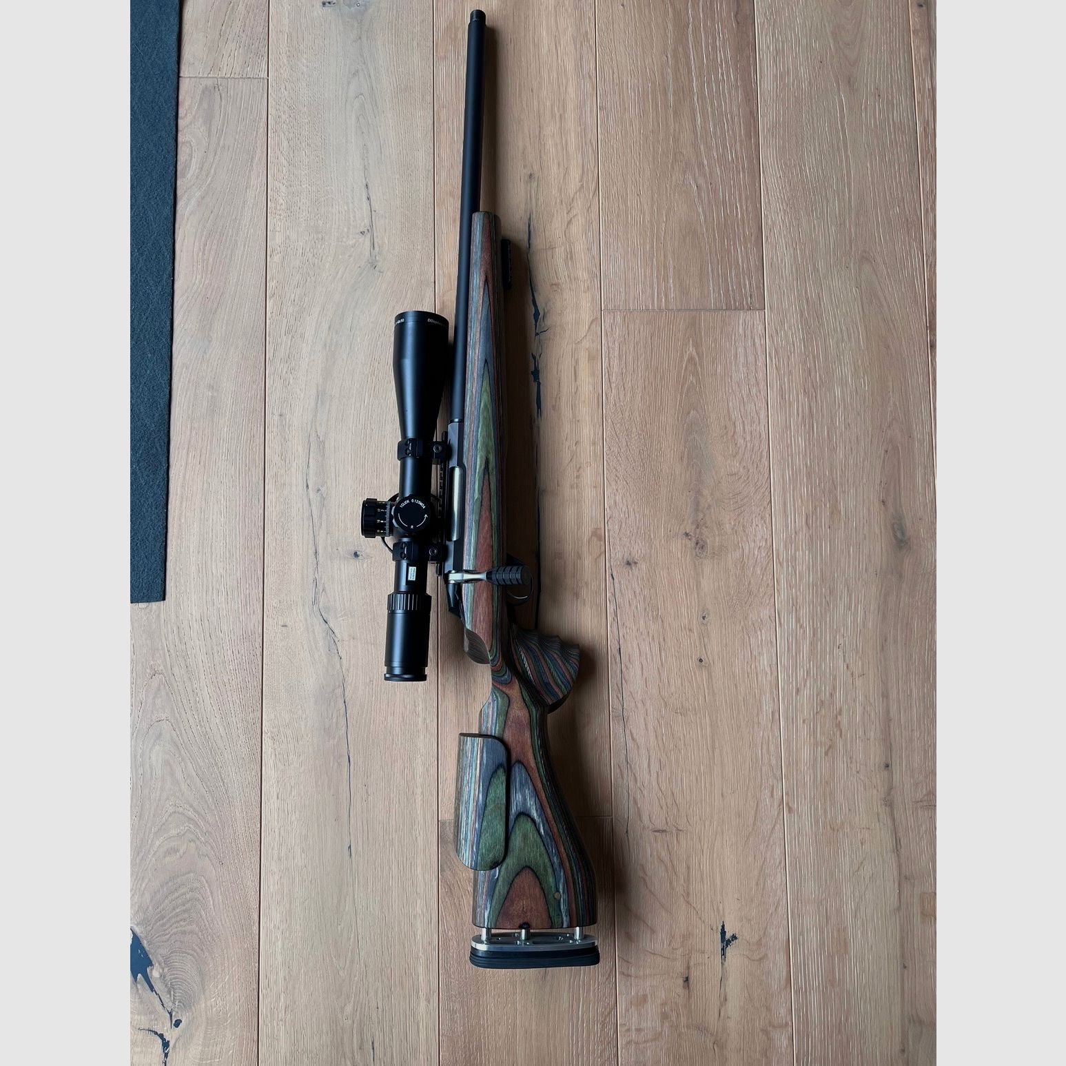 Tikka T3x Varmint links 223 GRS Atzl AbzugLaufgewinde 