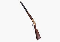 Winchester decorative carbine 1892 with brass fittings