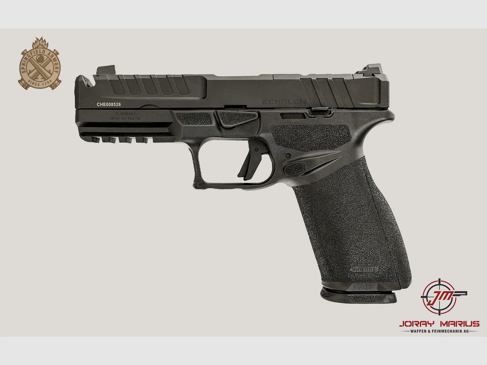 Springfield Armory Echelon OSP U-Notch Comp 9mm Para 4.5″, immagine 2 di 3