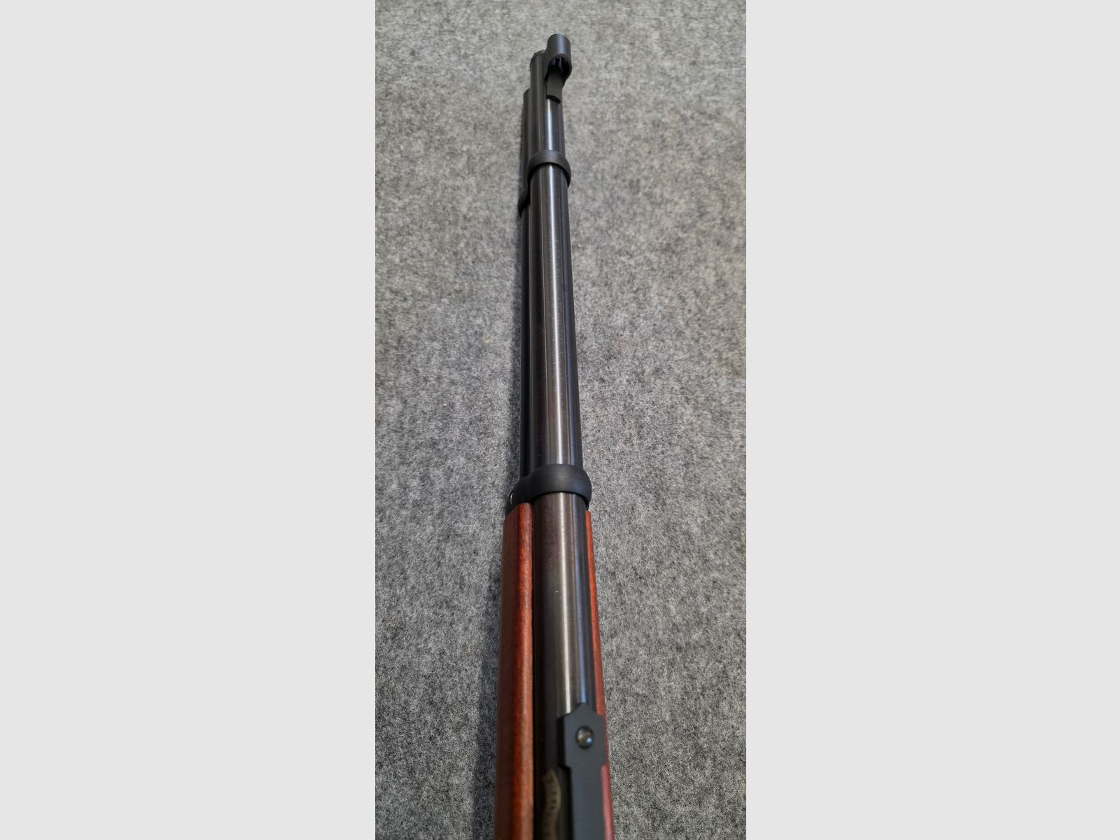 Beautiful Walther Lever Action Long Co2 Rifle Western in Cal. 4.5mm with 8-shot drum