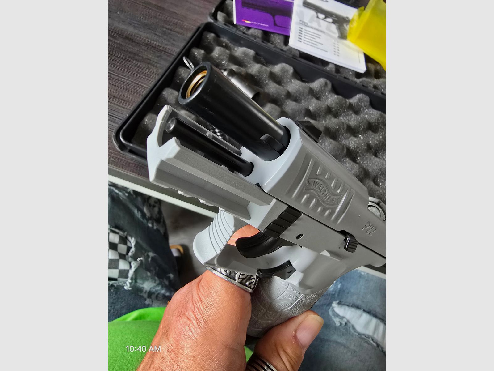 Walther P22Q Concrate Neu