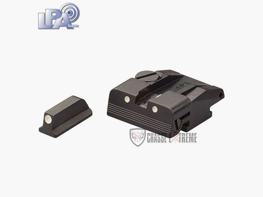 Mirino Regolabile e Guidon LPA per Walther P99, PPQ, PPQM2 (senza calibro 22)