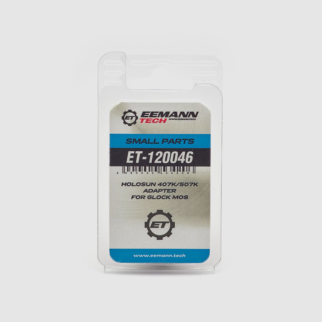 Adattatore Eemann Tech HOLOSUN 407K/507K per Glock MOS, immagine 2 di 3