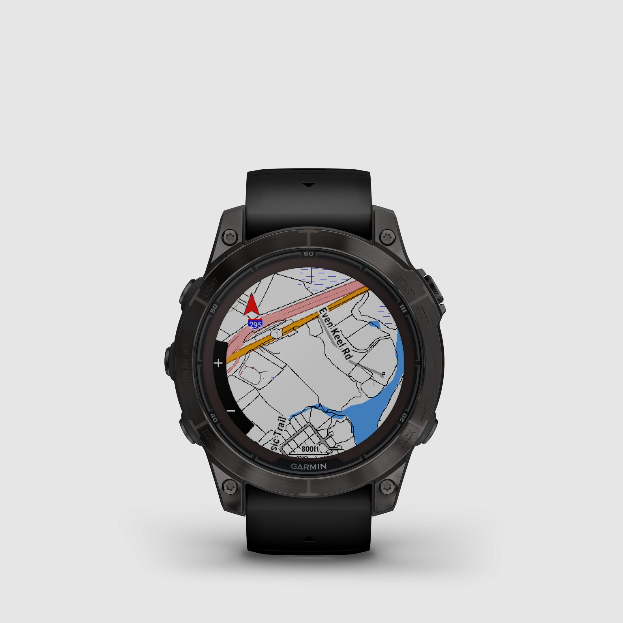 Garmin fēnix® 7 Pro – Sapphire Solar Edition, Nero/Grigio Carbonio Titanio DLC con cinturino in silicone QuickFit® da 22 mm