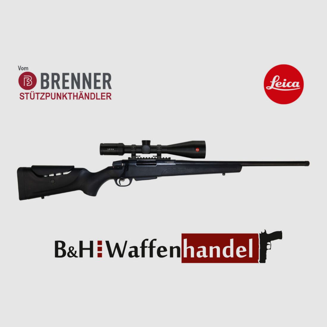 Brenner Komplettpaket: BR 20 Polymer mit Leica Amplus