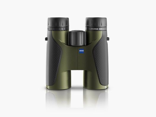 ZEISS Terra ED 8 x 42 noir - vert + Kit de nettoyage des lentilles