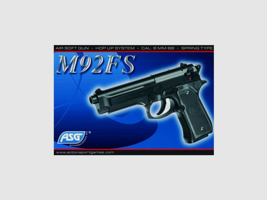 Replika ASG M92 FS - 0,5J, zdjęcie 2 z 2