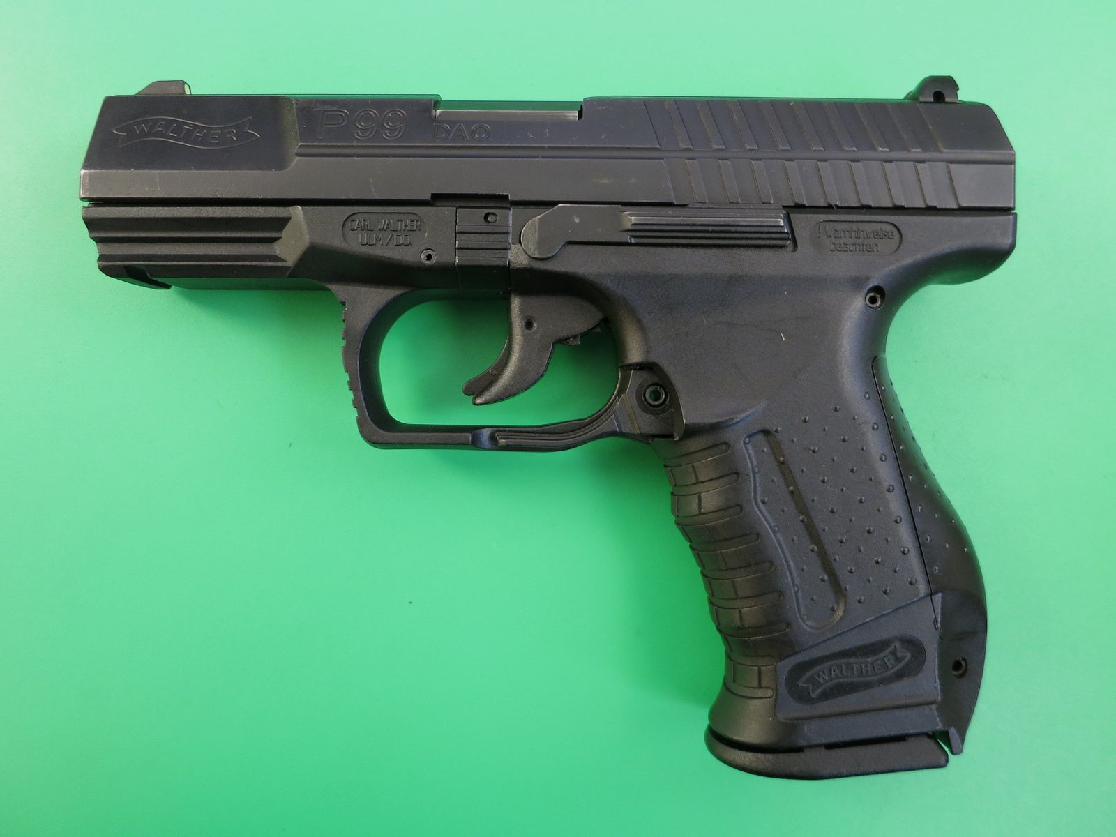 „Polizeipistole“ Walther P99, 9 mm Luger, Komplett-Set Bayern Polizei BYP, James Bond       #26