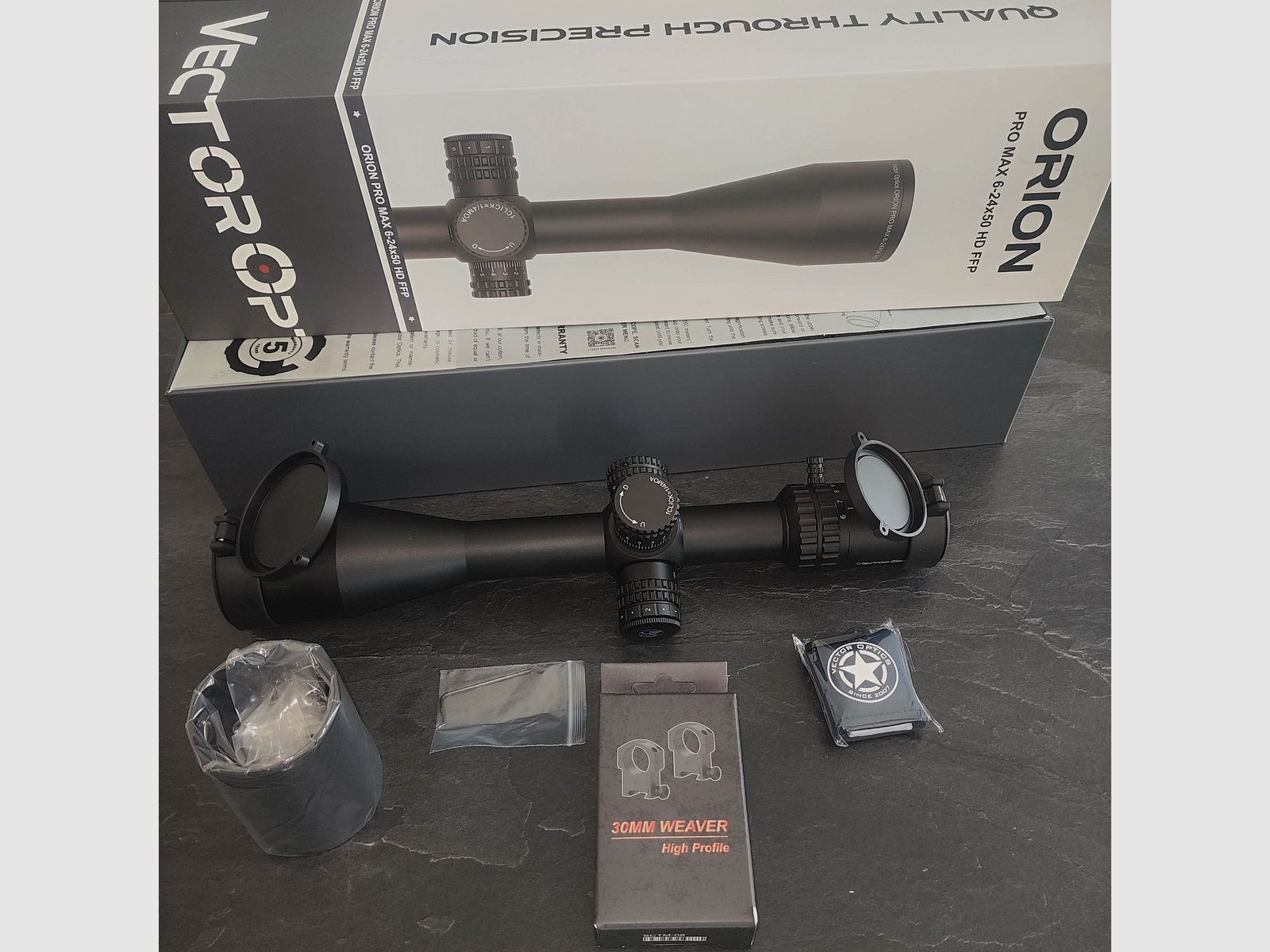 Zielfernrohr Vector Optics ORION PRO MAX 6-24X50 HD FFP, Bild 5 von 8