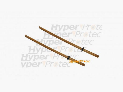 Paar Bokken Holzschwerter Katana - 95-100 cm