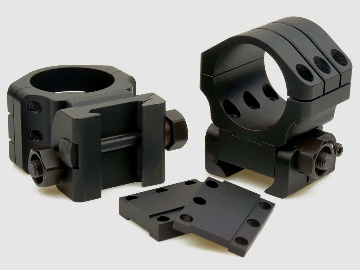 Ringpaar WARNE ANGLEYE 30mm. – Extra hoog, afbeelding 1 van 3