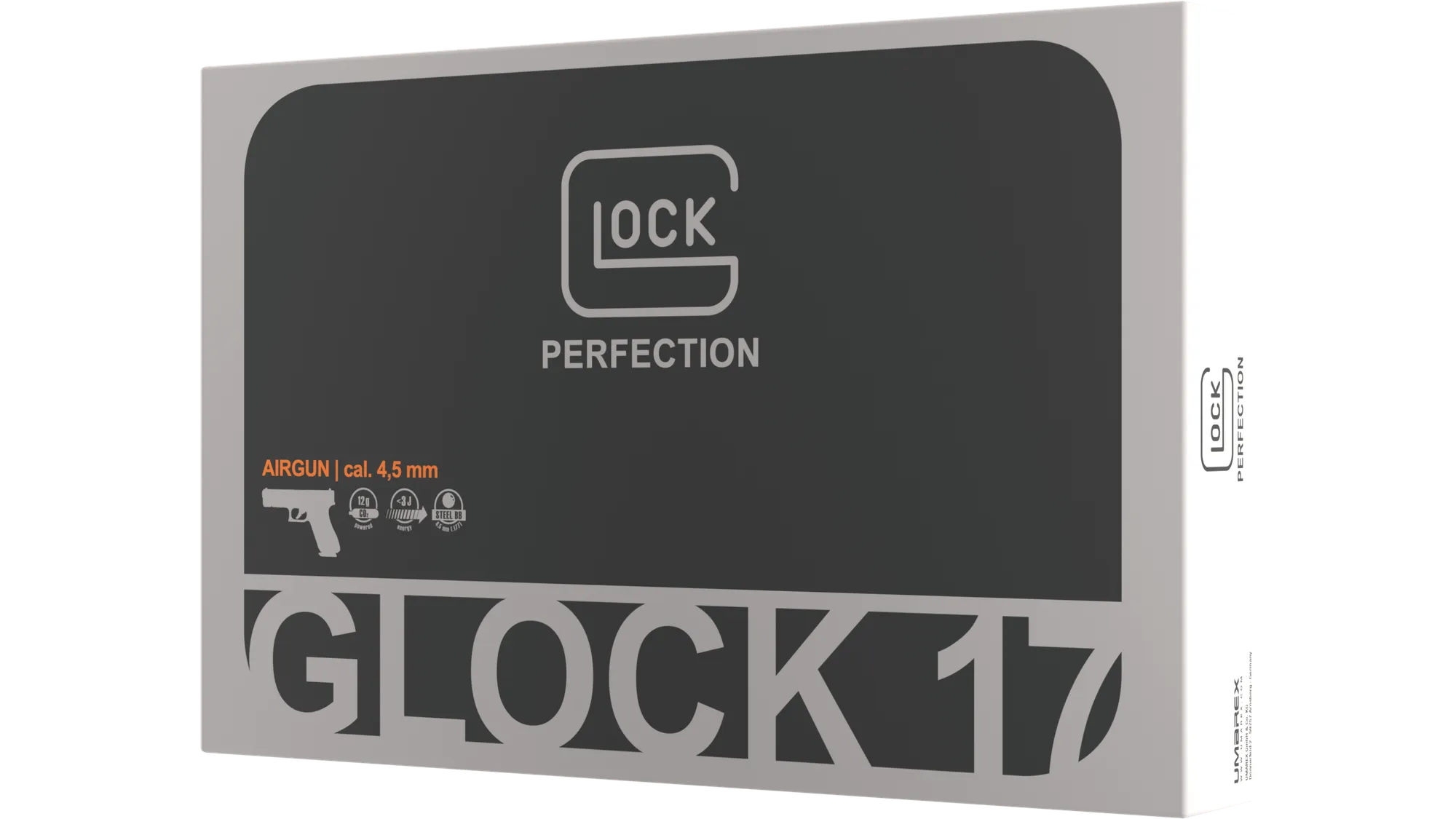 Pistolet GLOCK 17 GEN. 5 CO2 / billes d&rsquo;acier de 4,5mm / < 3,0 J / Noir-Coyote - UMAREX, image 7 sur 7