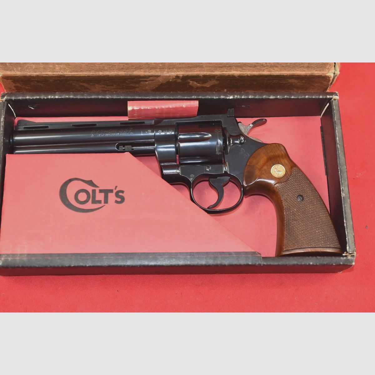#8268 REWOLWER COLT PYTHON, ROK 1969, Kal. 357 Mag. / .38 Spl, zdjęcie 2 z 20