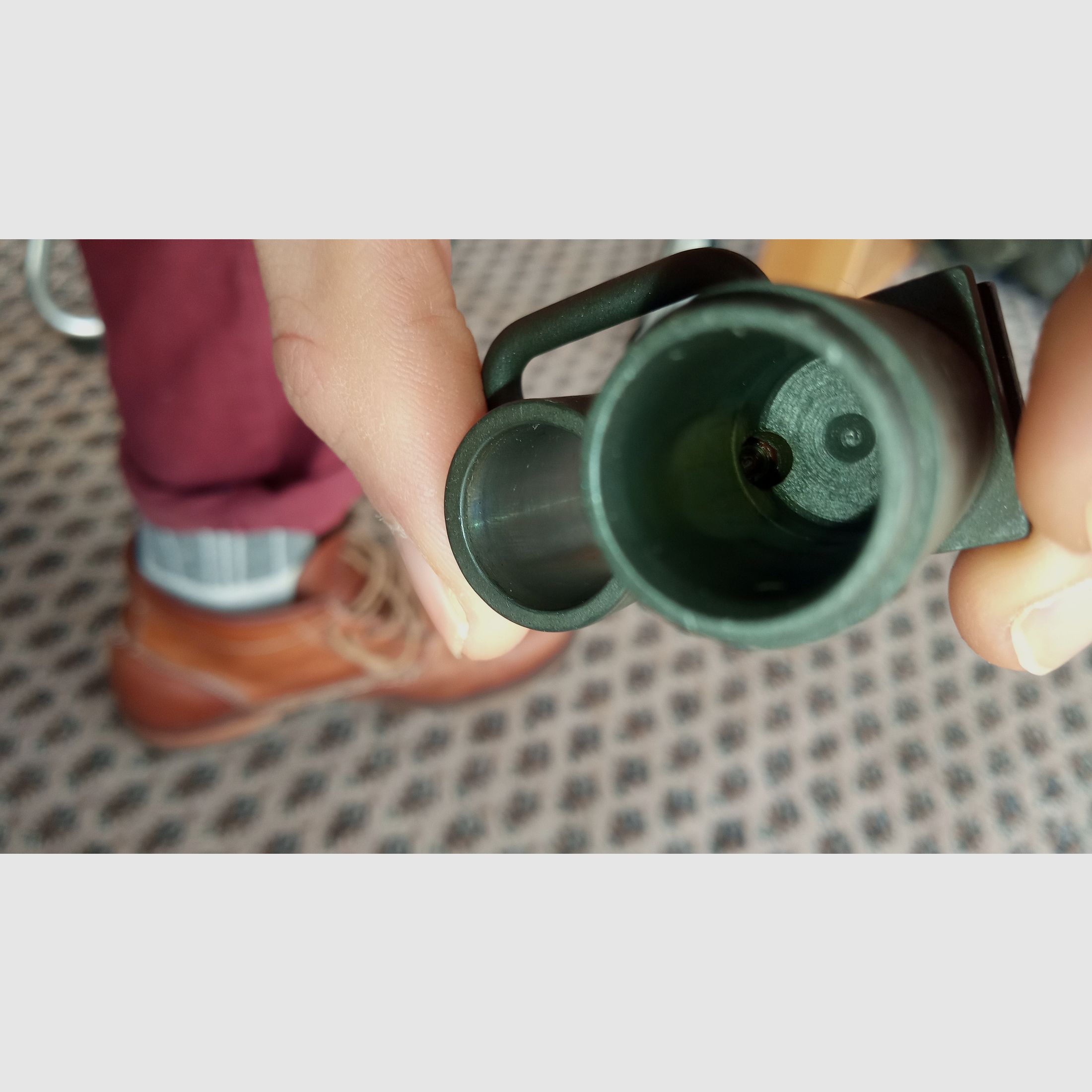 Unassembled AK combo corn holder / gas block -> Perfect for Zastava Iraqi Tabuk build (Galil RK62 Vektor R4 and clones)