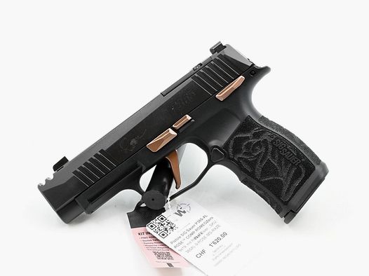 Pistole SIG P365-XL Rose Comp, 9×19, 3.1″ Lauf, 12 Schuss, Optic Ready