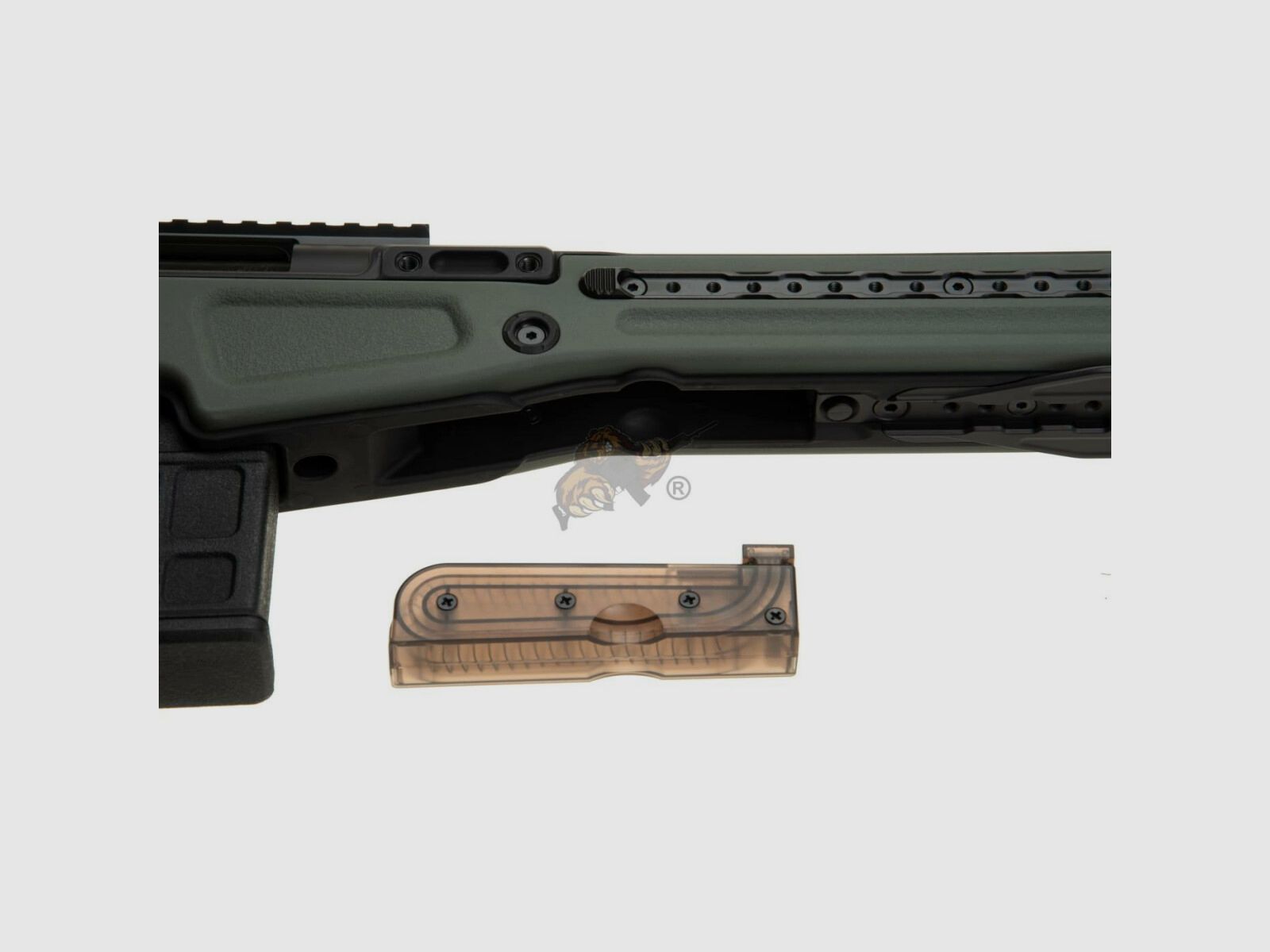 Fusil de sniper à verrou court AAC T10 Ranger Green -F-