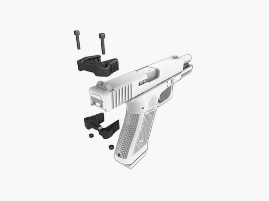 Pomoc do przeładowywania Recover GCH17 do Glock 17, 19, 22, 23, 24, 26, 27, 34, 35, 41, 45, 47