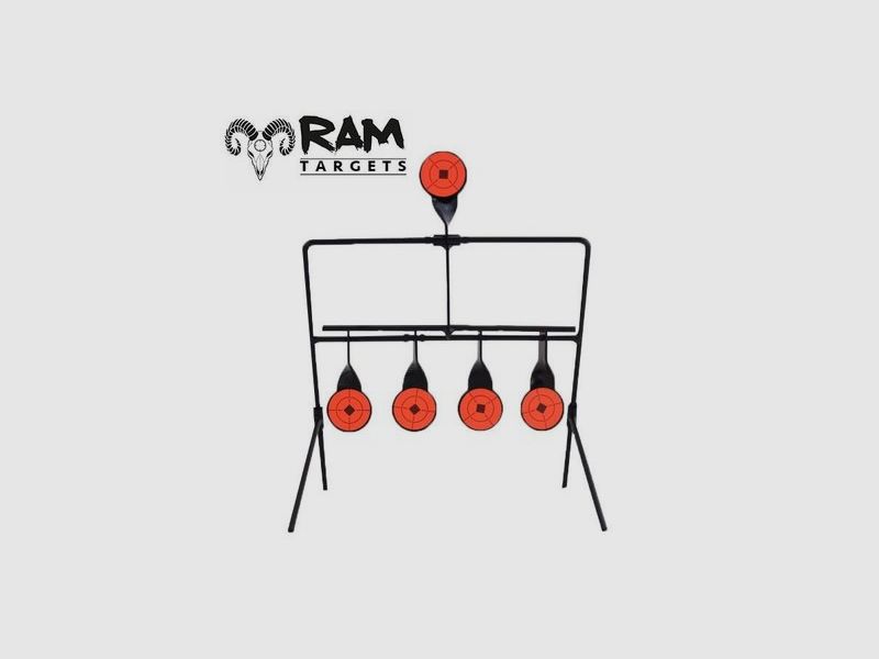 Ram Spinner Zielscheibe mit 5 Platten, Bild 1 von 3