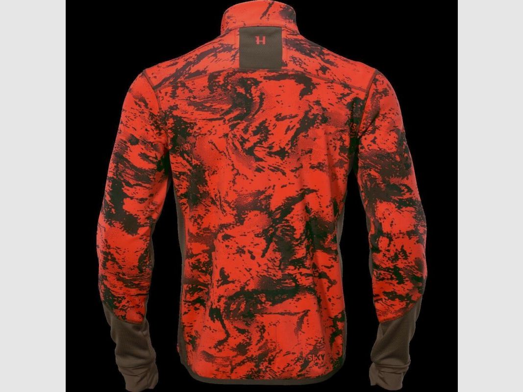 Härkila Herren Fleecejacke Wildboar Pro Camo AXIS MSP® Wildboar Orange/Shadow Brown