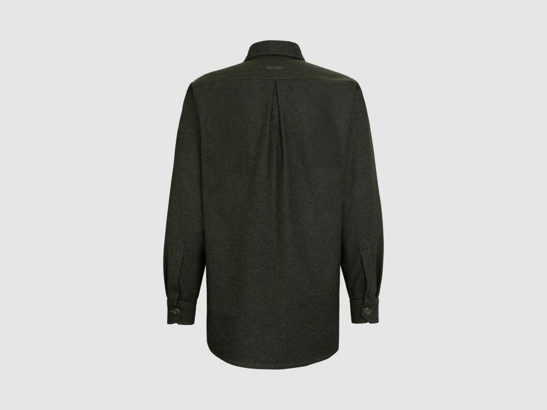 Rascher Herren Lodenhemd Franz Oliv