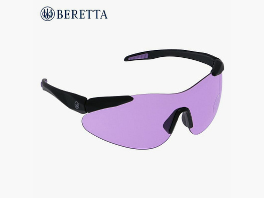 Beretta Schiebrille lila mit Stoffbeutel