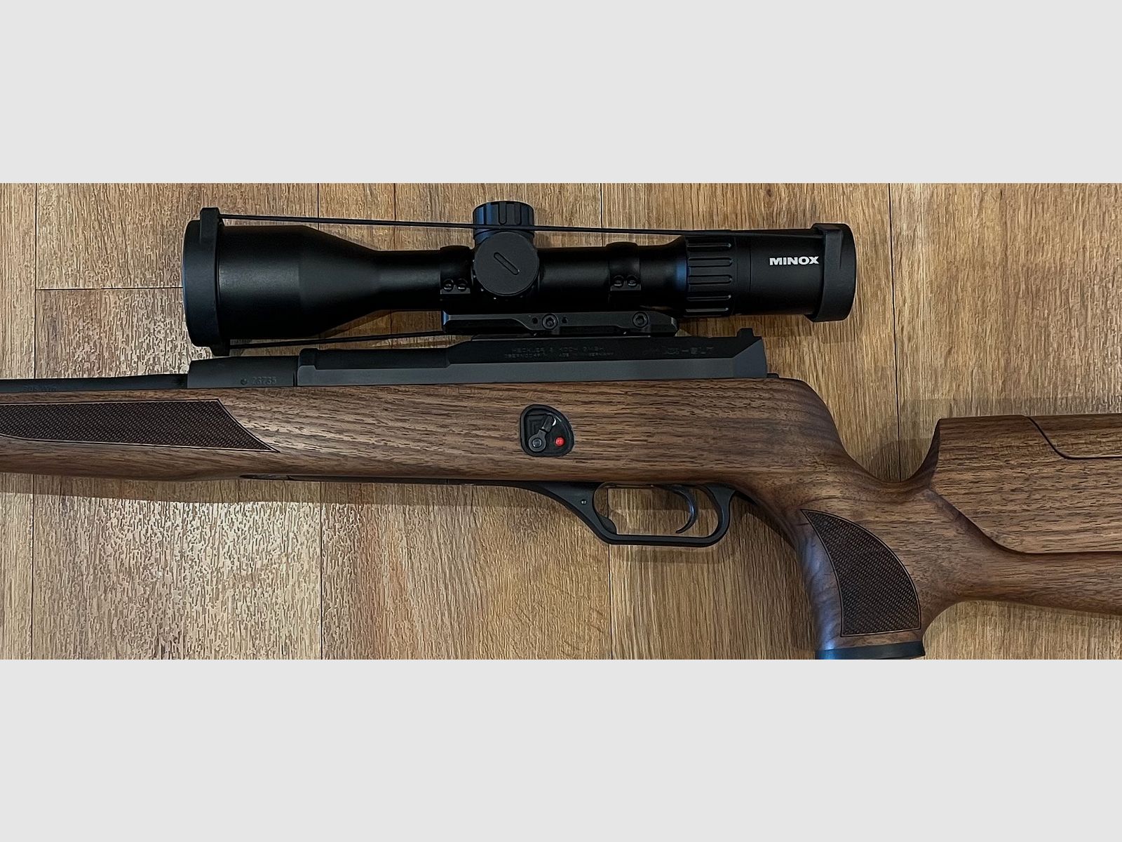 HK SL7 .308 Win avec crosse réglable et Minox ZX5 2-10x50