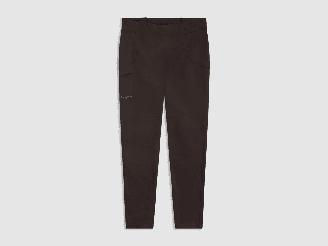 Bergans Fløyen Original Tight Pants Dames Donker Chocolade M