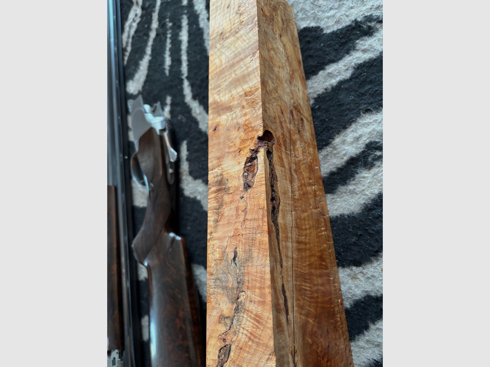 Stock wood super luxury for rear & fore stock, image 4 of 5