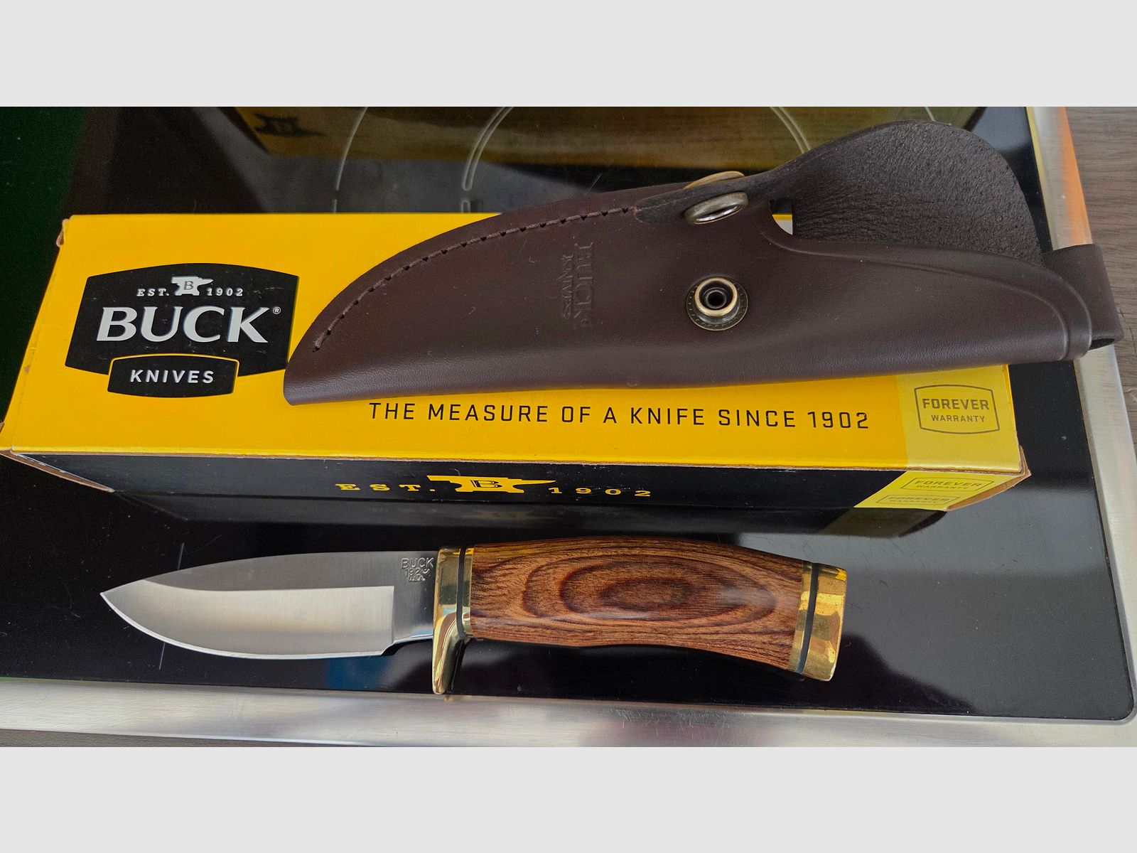 Couteaux de Buck avec silex