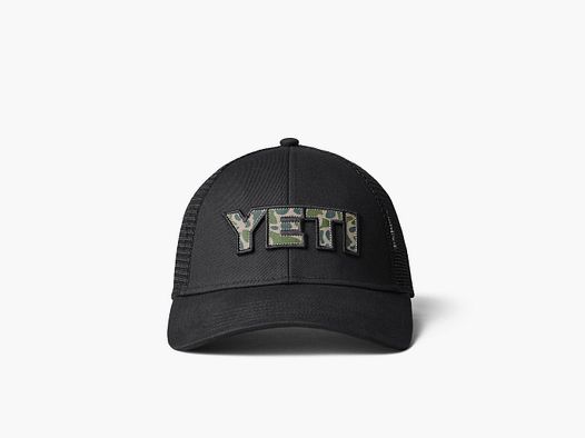 Yeti / Camo LB TRUCKER CAP Black