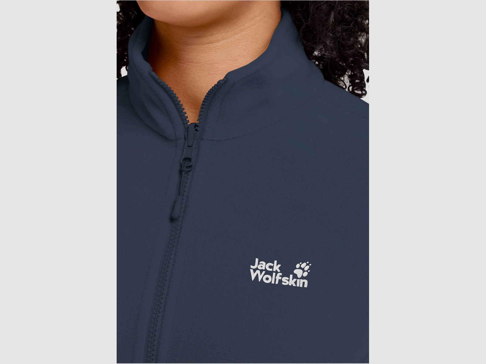 JACK WOLFSKIN leichte Fleece-Jacke Midnight Sky