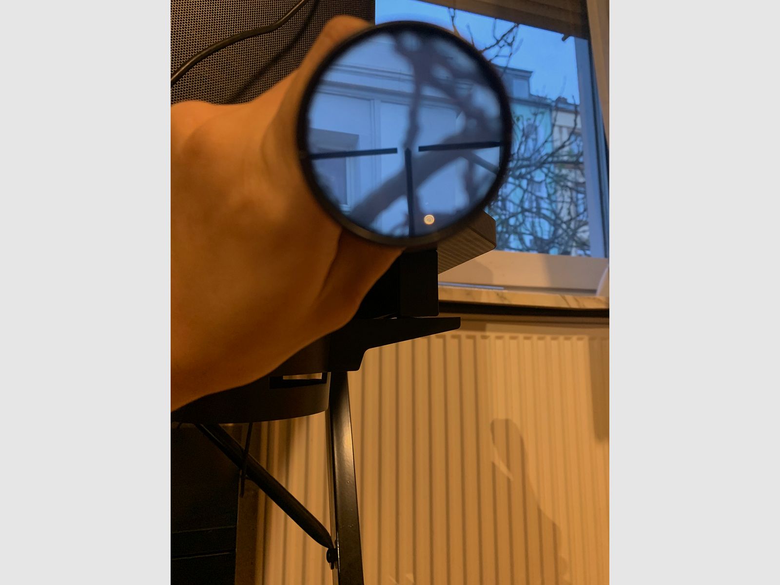 Karl Zeiss Jena Zielsechs telescopio de mira 100% Original WW2