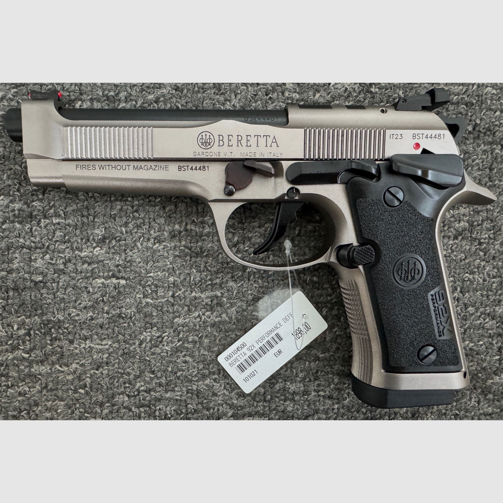 Beretta 92X  Performance Defensive RDO 9mm Luger - Neuwaffe