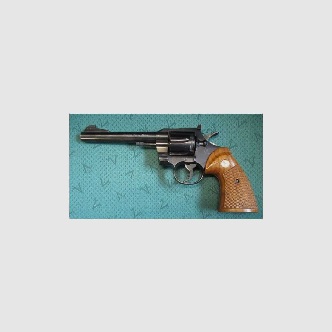 Revolver Colt Officers Match 6" .38 special -sehr gut- Officers Match