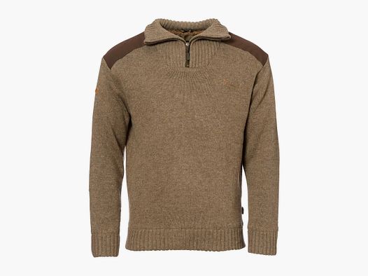 Pinewood Pullover New Stormy Troyer brown melange