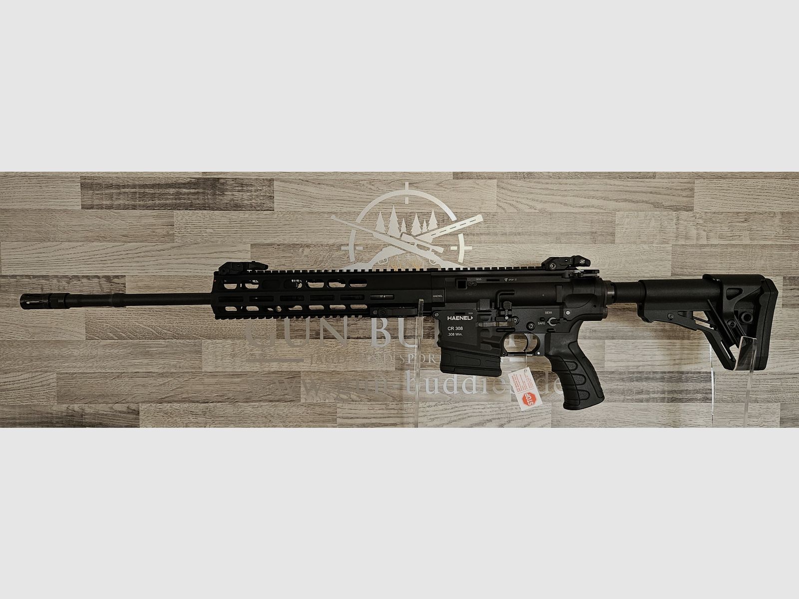 HAENEL CR308 Black Cal. .308Win - 20" barrel - direct trigger - M-LOK handguard - including shipping costs - new goods from specialist trade -