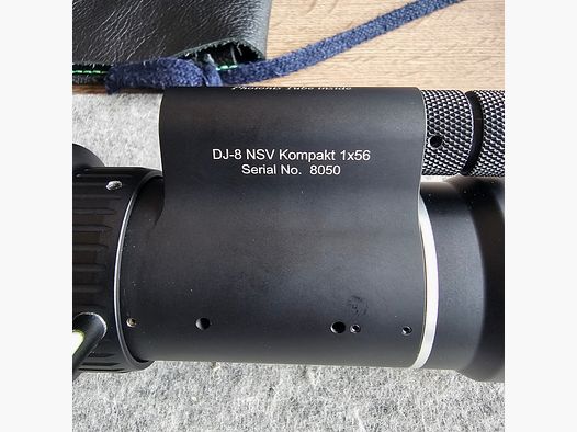 Jahnke DJ-8 NSV Kompakt1x56 mit Premium Photonis Onyx Bildröhre in der höchsten Leistungsklasse III. Weißes Bild der Premiumklasse. Erste Sortierung