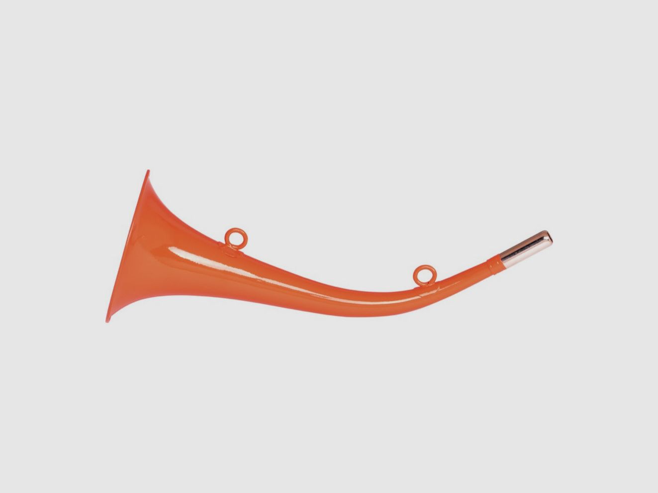 Runde Horn 40 cm Metall orange Pro Hunt