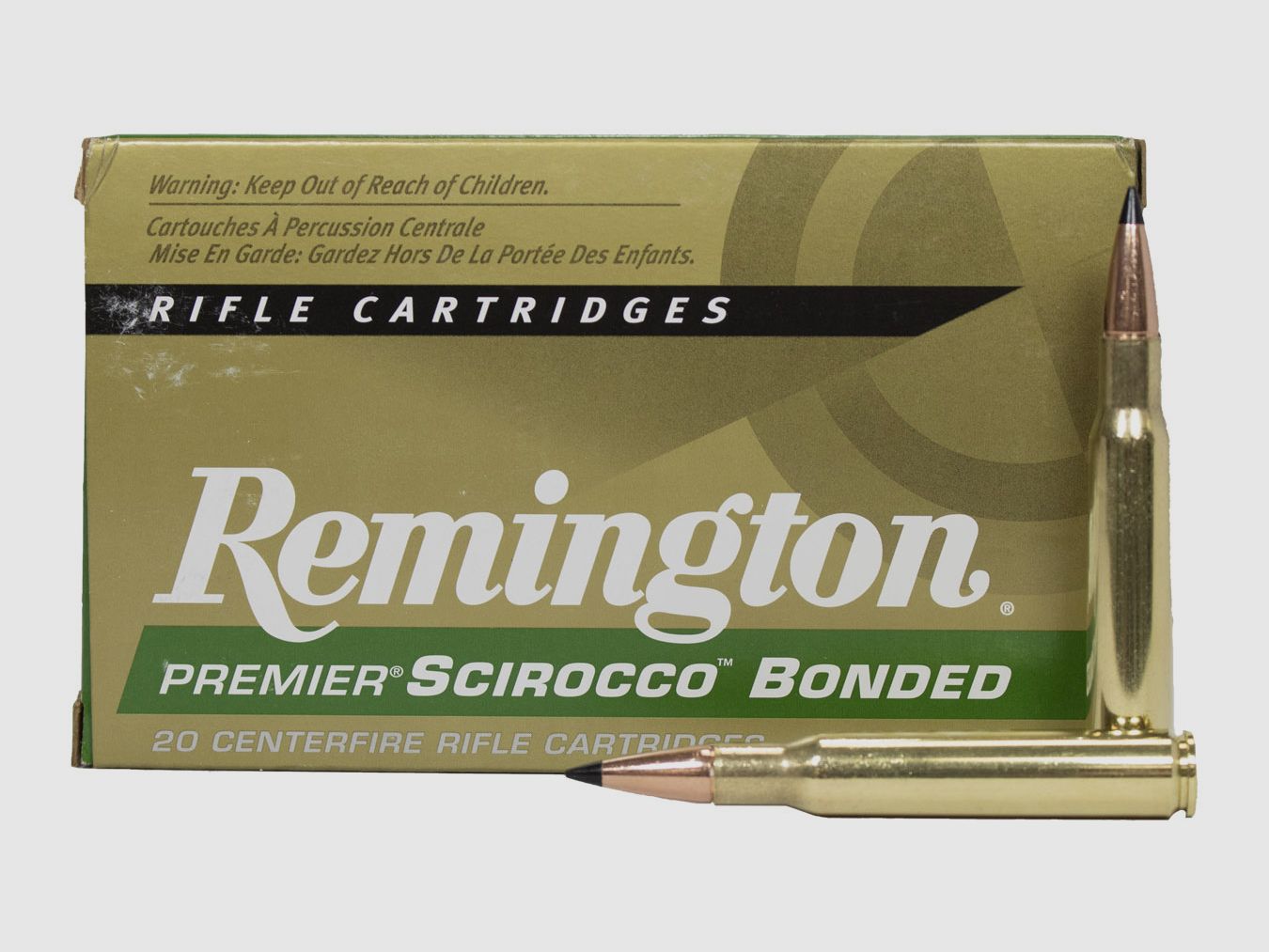 REMINGTON rifle ammunition .30-06 Premier Scirocco Bonded 180 gr.