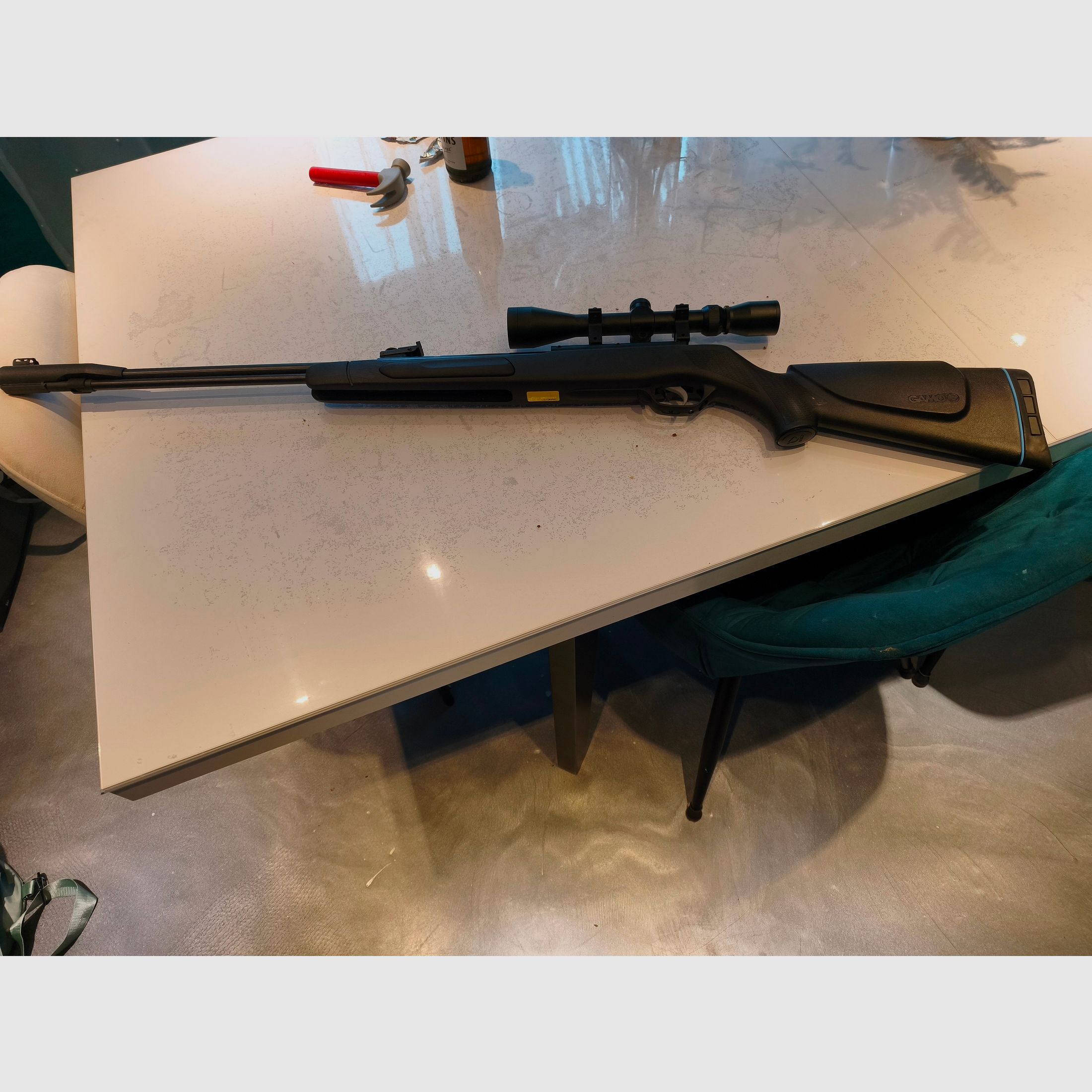 Luchtgeweer 5,5 Kaliber 