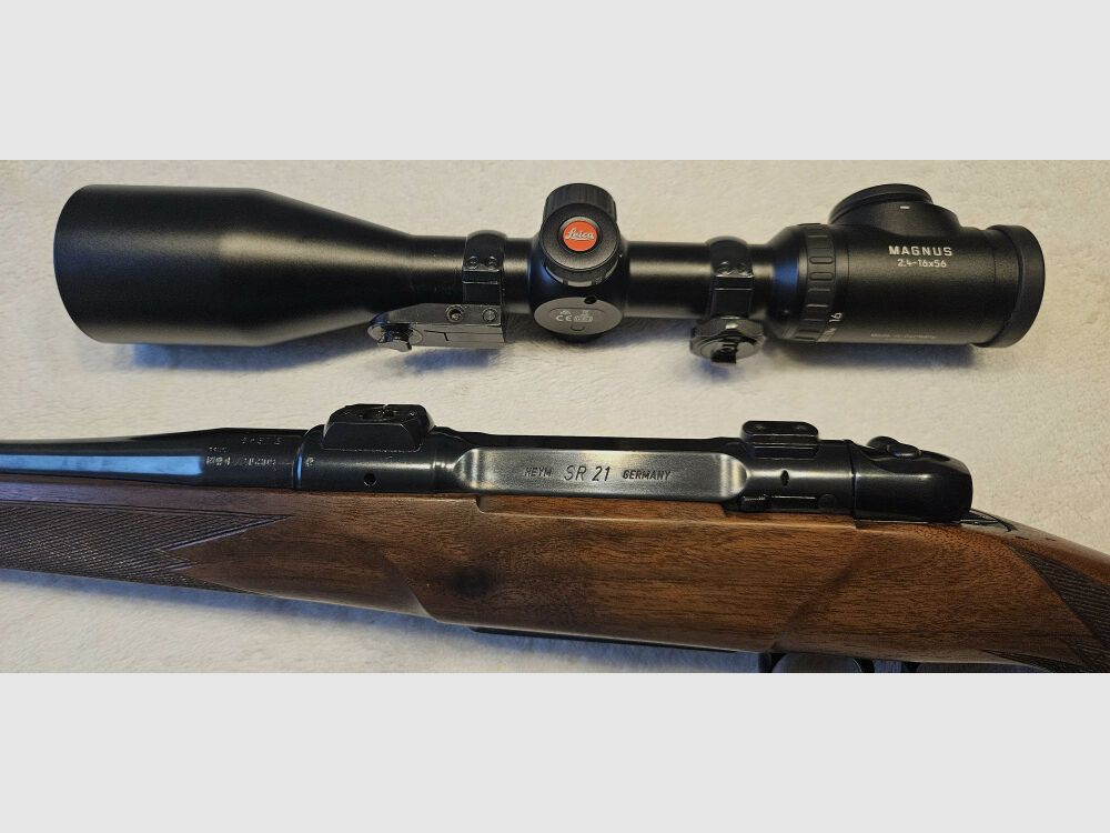 Heym SR21 avec Leica Magnus 2,4–16×56i