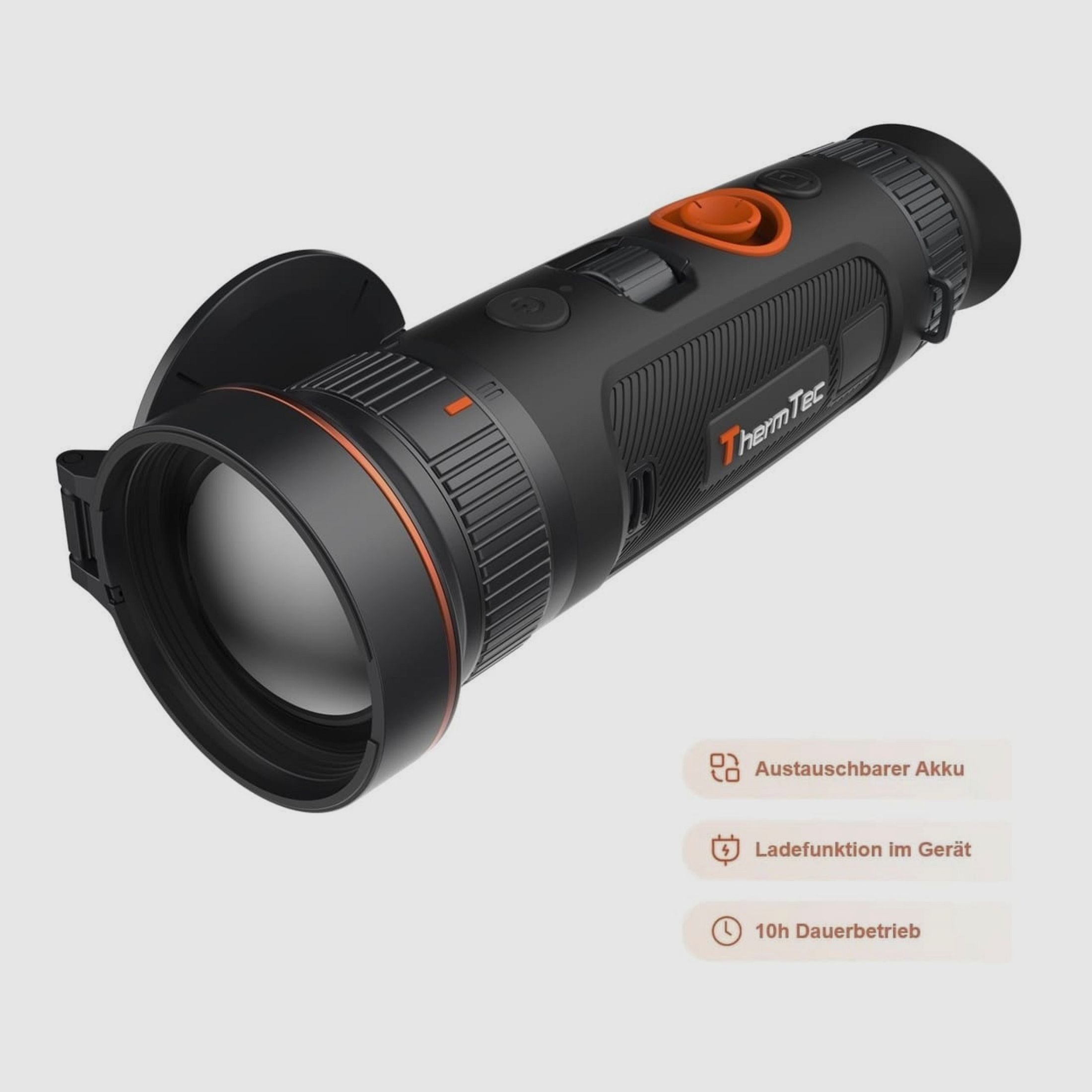 ThermTec WILD 350 D 25mm 50mm lente 384 x 288 pixel 18,4 m 9,3 m campo visivo