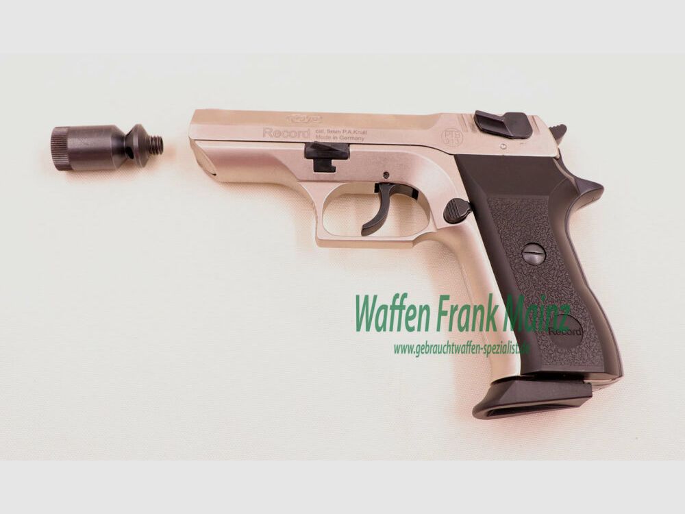 Record, Deutschland COP vernickelt 9mm P.A.K.