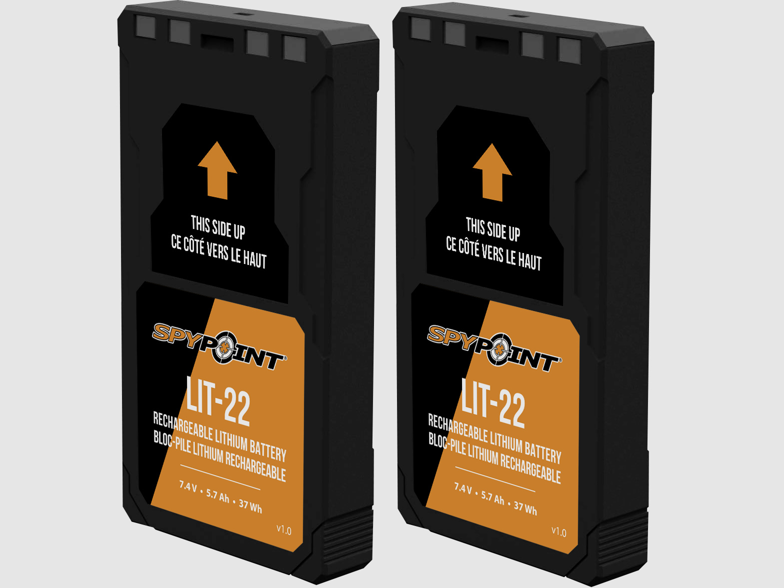SPYPOINT Pacco batteria al litio LIT-22 Twin Pack