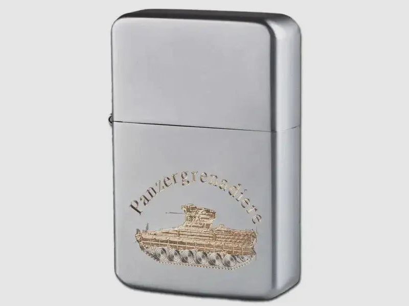 Encendedor Fritzsch Fritzsch Z-Plus a gas con grabado Panzergrenadiere