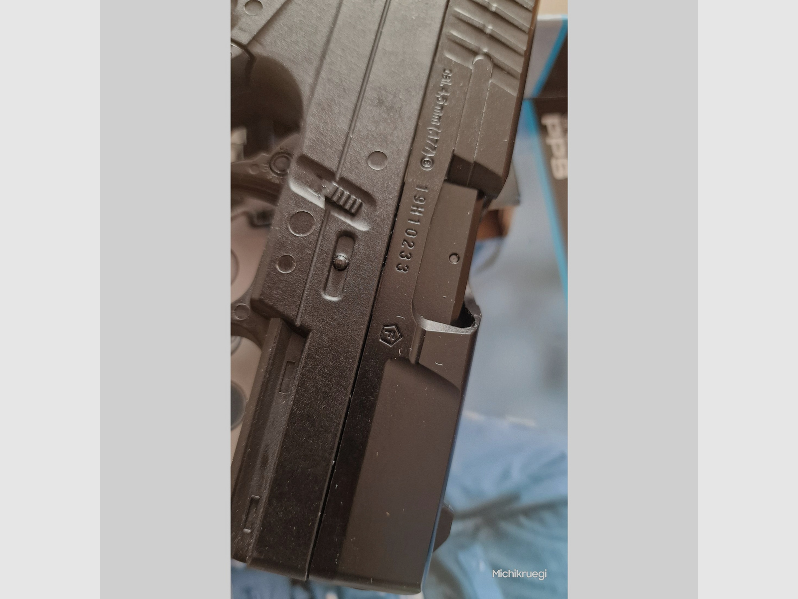 Walther PPS, 4.5mm steel BB