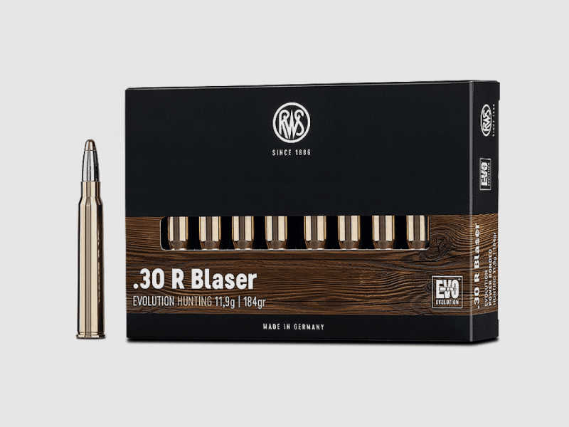 RWS .30 R Blaser Evo 184 gr. - 20 Stk