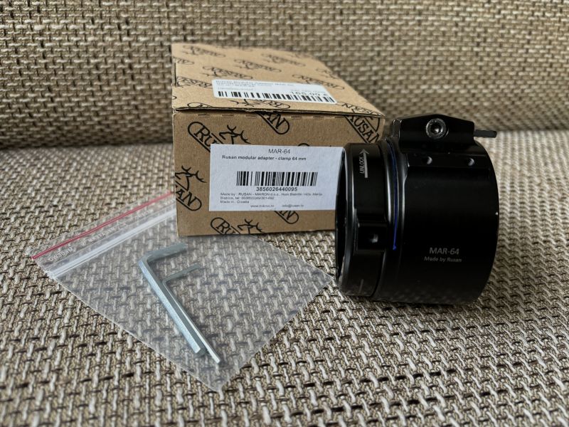 Rusan MAR-64 Schnellspann - Vorsatzadapter 64mm MAR Adapter